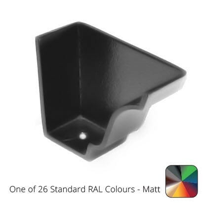 125x100 (5"x 4") Moulded Ogee Cast Aluminium Right Hand Internal Stop End - One of 26 Standard Matt RAL colours TBC - Trade Warehouse