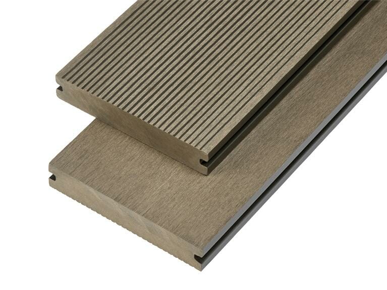 2.4m Solid Commercial Grade Composite Decking Board - Trade Warehouse
