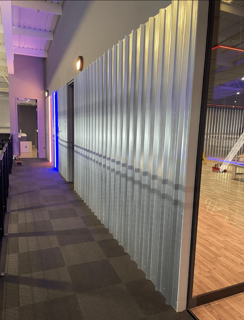 Box Corrugated Metal Panels