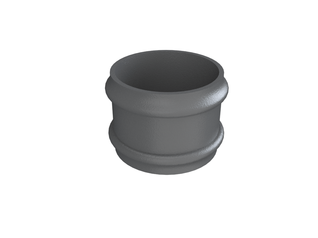 4" Round Uneared Loose Socket Primed - Trade Warehouse