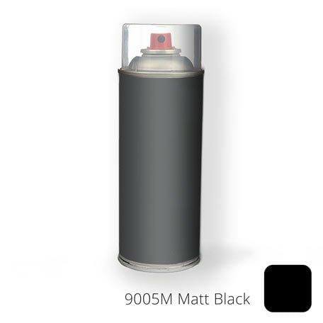 400ml - 9005M Matt Black Touch Up Spray Paint - Trade Warehouse