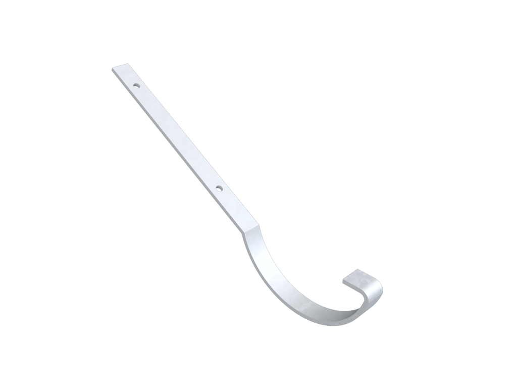 4.5" Plain Half Round Gutter Top Fix Rafter Bracket Primed - Trade Warehouse