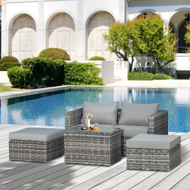Grey chaise lounge outdoor deals