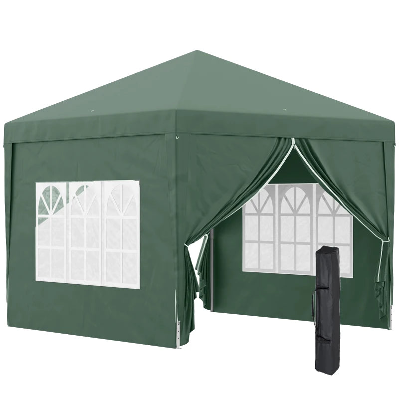Green 3m x 3m Wedding Party Canopy