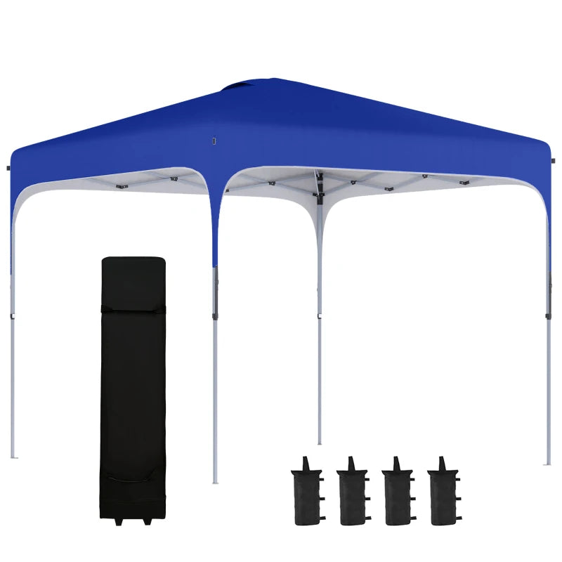 3m x 3m Blue Foldable Canopy Tent