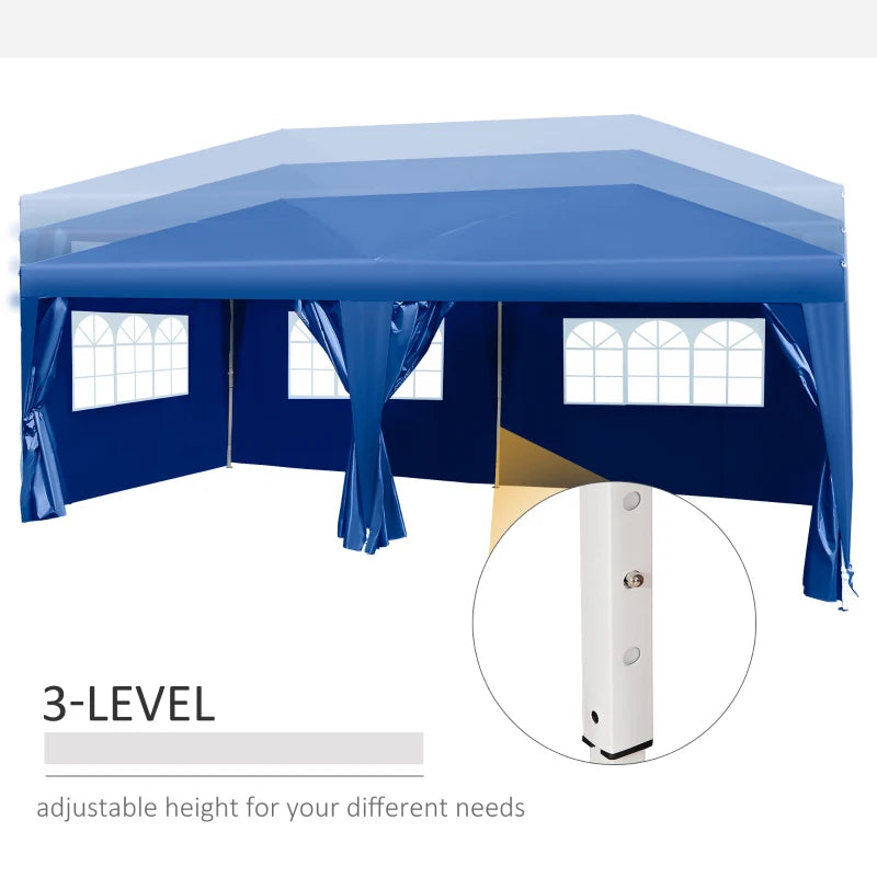 3m x 6m Blue Tent Marquee
