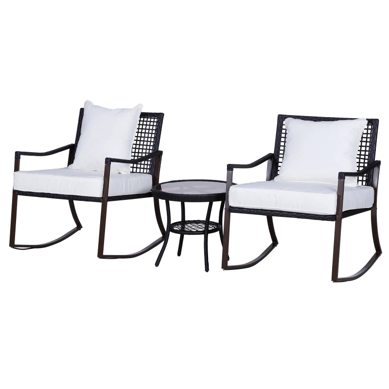 Rocking Bistro Set with Table