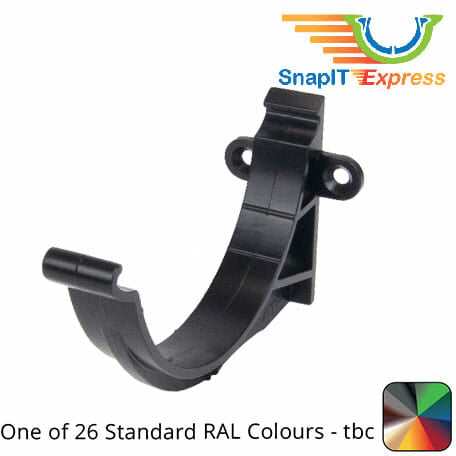 125mm (5") SnapIT Express Aluminium Half Round Fascia Bracket - One of 26 Standard RAL Colours TBC