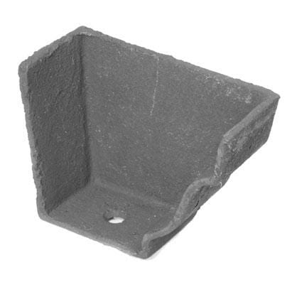 125x100 (5"x 4") Moulded Cast Iron Right Hand External Stopend - Primed