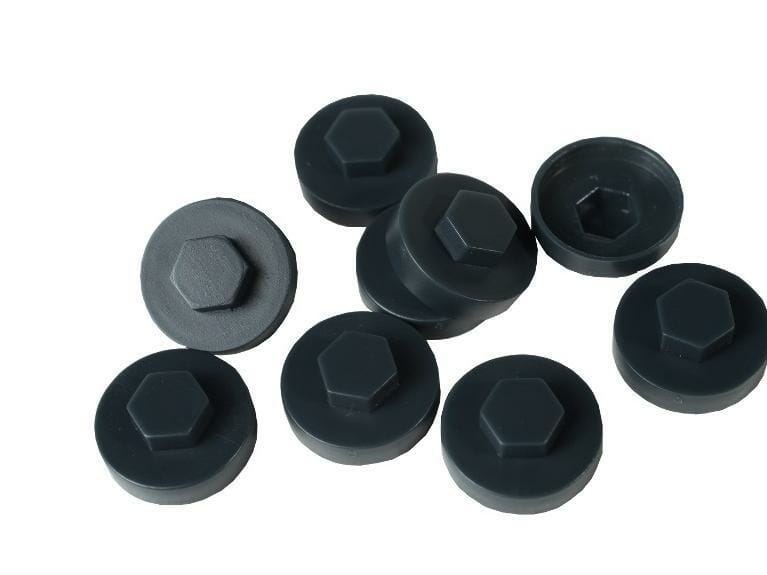 HC19 19mm Slate Blue Colour Caps - Pack of 100 - Trade Warehouse