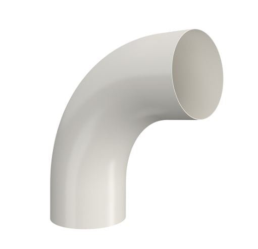 Lindab Conical Pipe Bend - White - Trade Warehouse