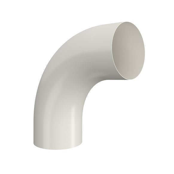 Lindab Conical Pipe Bend - White - Trade Warehouse