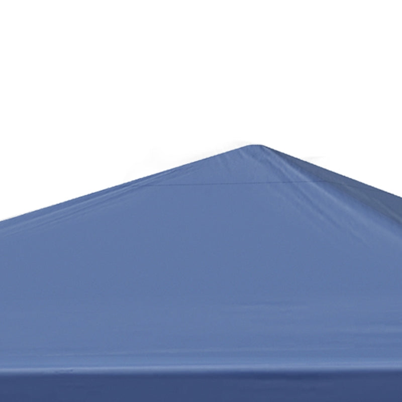 3m x 3m Blue Pop Up Gazebo Canopy - Foldable With Carry Bag