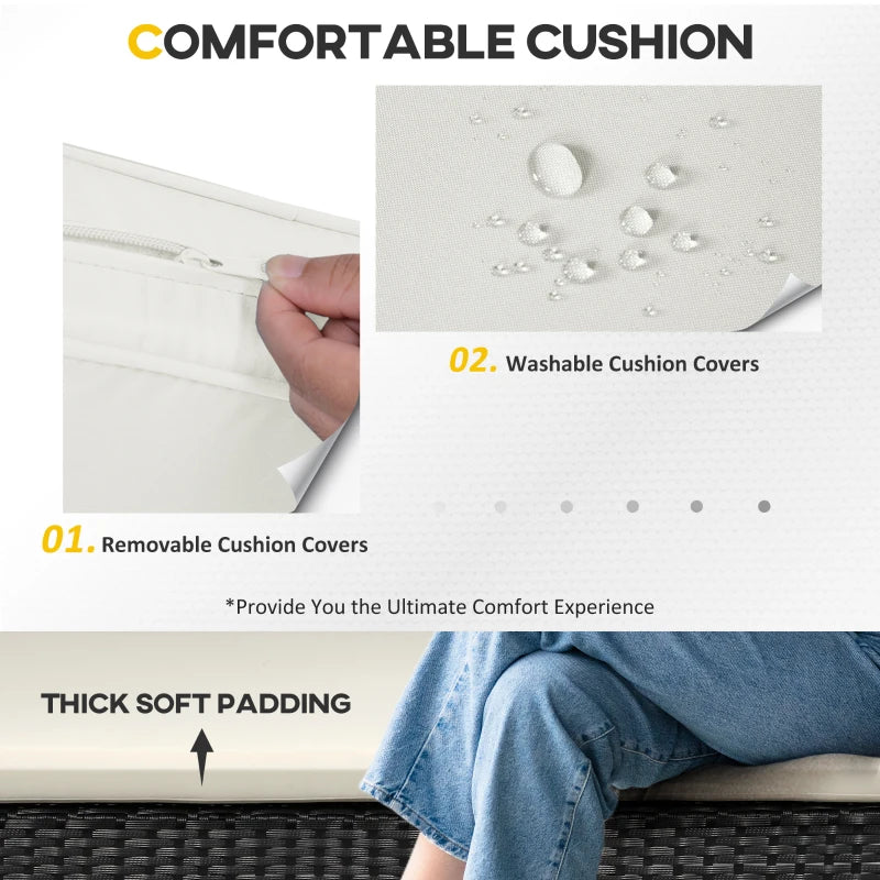 4 best sale foot loveseat