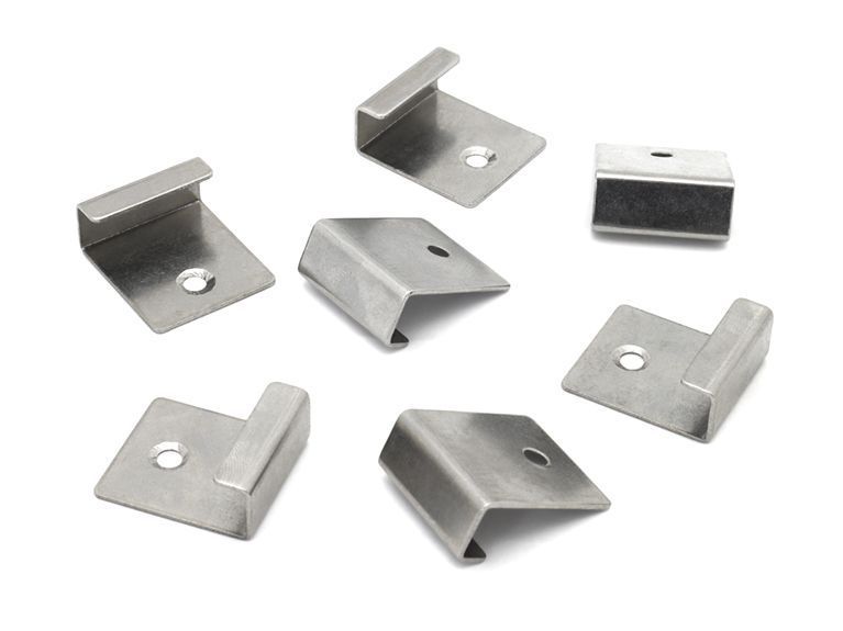 Stainless Steel Starter Clips for Aluminium Decking (Pack of 50) - Trade Warehouse