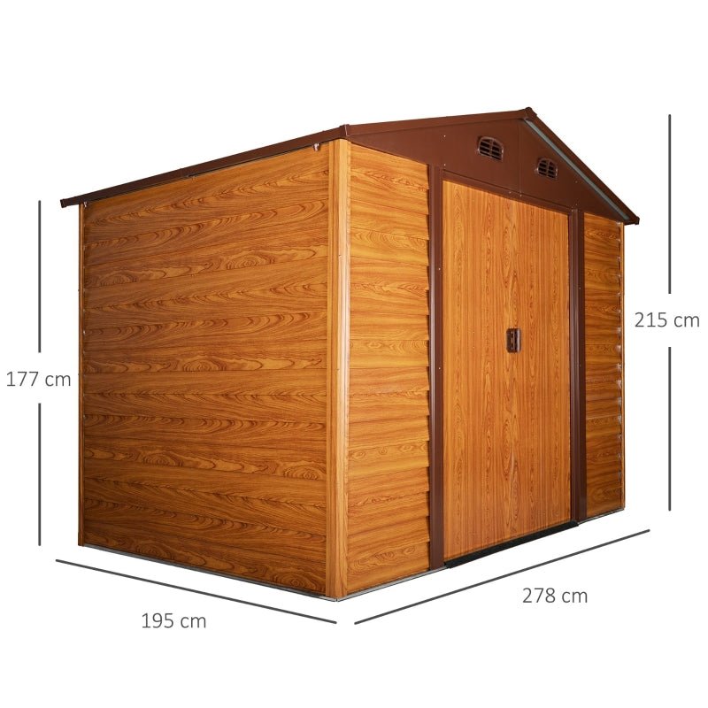 Wooden Garden Shed 9 x 6ft - Trade Warehouse